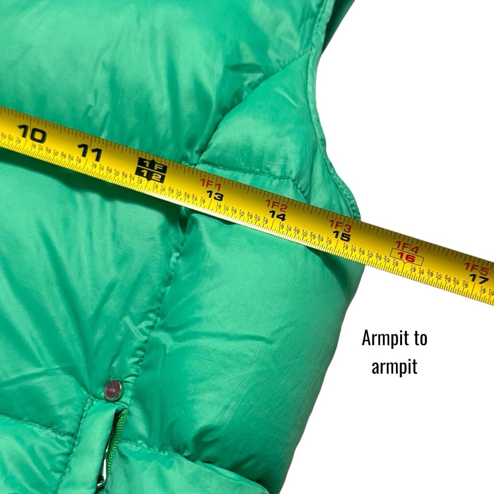Lauren Ralph Lauren Down Fill Kelly Green Puffer Vest Preppy Golf Outdoors XS - Picture 10 of 11